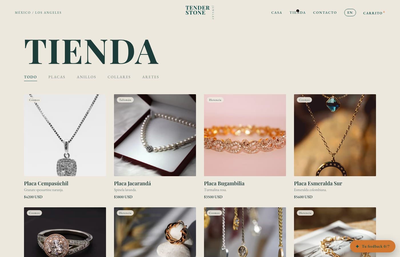 Base lista para crecer — Tender Stone, desarrollo de software de insights apps